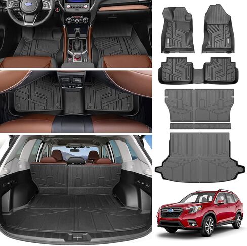 Backrest Mat for 2019-2024 Subaru Forester Cargo Liner All Weather Rear Seat Back Protector Mat for 2019 2020 2021 2022 2023 2024 Subaru Forester Accessories in Kuwait