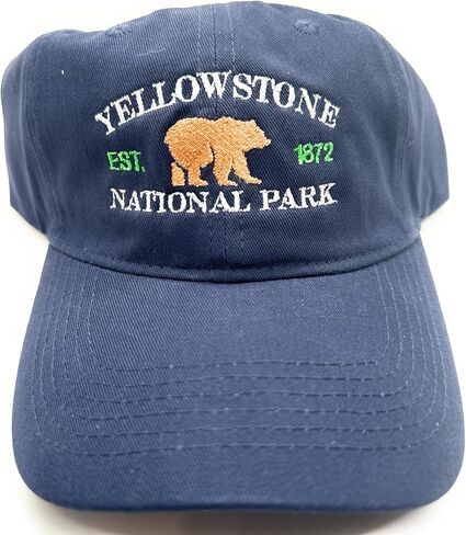 Yellowstone National Park Hat Navy in Saudi Arabia