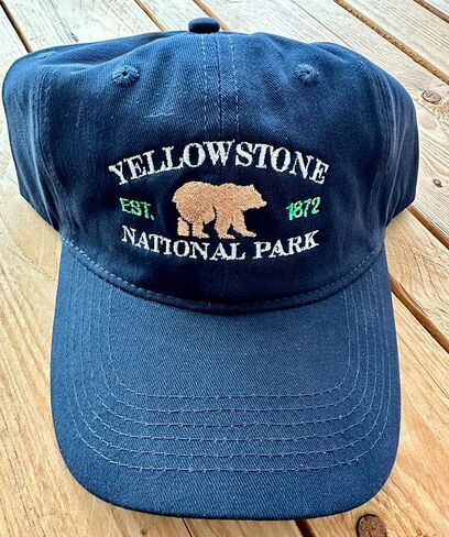 Yellowstone National Park Hat Navy in Saudi Arabia