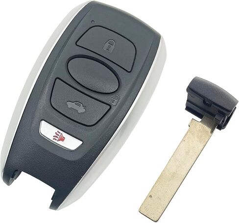Replacement Keyless Entry Key Fob Cover fit for Subaru 2017-2024 Ascent Crosstrek Forester Impreza Legacy Outback CVT STI WRX Key Fob Shell (FCC ID: HYQ14AHK or 2AOKM-SB4) in Saudi Arabia