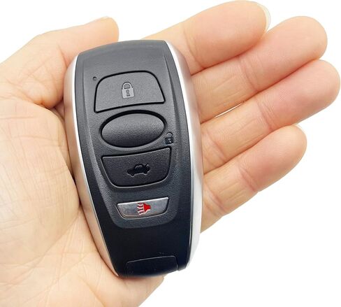 Replacement Keyless Entry Key Fob Cover fit for Subaru 2017-2024 Ascent Crosstrek Forester Impreza Legacy Outback CVT STI WRX Key Fob Shell (FCC ID: HYQ14AHK or 2AOKM-SB4) in Saudi Arabia