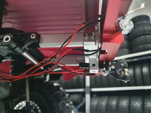 H-TECH RC CEN Racing Ford F450 SD 1/10 RTR مخصص ثنائي وصلة سحب الشاحنة Muont in Kuwait