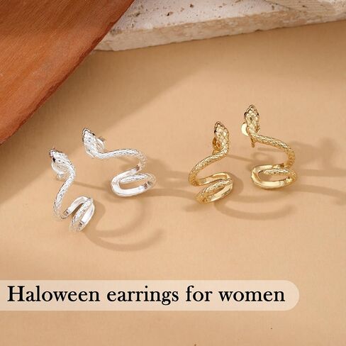 Halloween Earrings for Women, Snake Western Earrings for Women, Halloween Gifts Cowgirl Cowboy Earring BANG Western Jewelry for Women Fans Music Party Dress Outfits in Saudi Arabia