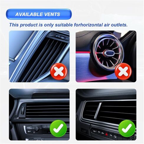 Car Flower Vase Clip, Mini Wooden Car Air Vent Clip, Auto Vent Decorative Plant Holder with Glass Tube, Vehicle Dash Ornament Decorations, Universal Automotive Interior Charm Accessories (Round) in Saudi Arabia