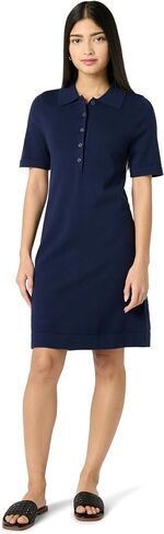 The Drop Womens Tenise Polo Mini Sweater Dress in Saudi Arabia