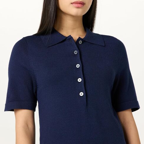 The Drop Womens Tenise Polo Mini Sweater Dress in Saudi Arabia