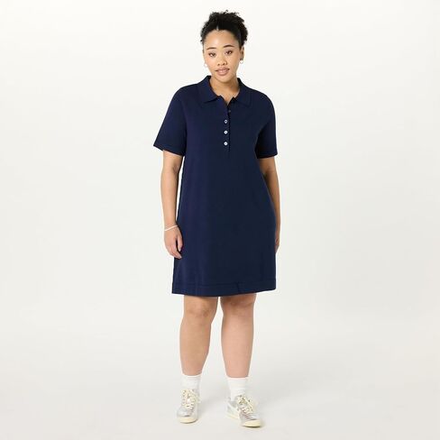 The Drop Womens Tenise Polo Mini Sweater Dress in Saudi Arabia