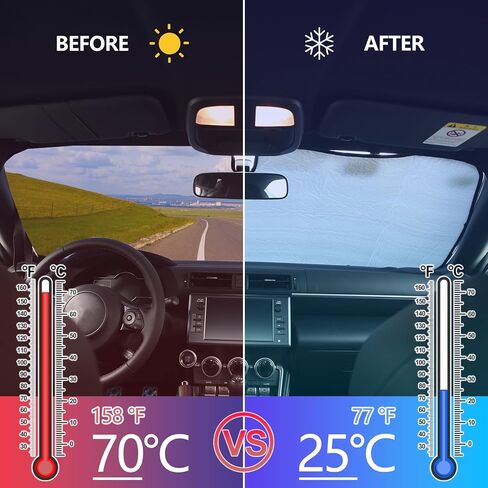 Windshield Sunshade for Subaru BRZ/Toyota 86 2012-2025 Front Window Sun Shade Foldable Reflective Sun Visor Custom Sunscreen UV Blocker Privacy Protector HeatShield Keep Your Car Cooler (Silver) in Saudi Arabia