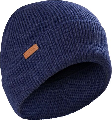 Cole Haan Heritage Rib Cuff Wool Beanie Hat, One Size in Saudi Arabia