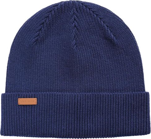 Cole Haan Heritage Rib Cuff Wool Beanie Hat, One Size in Saudi Arabia