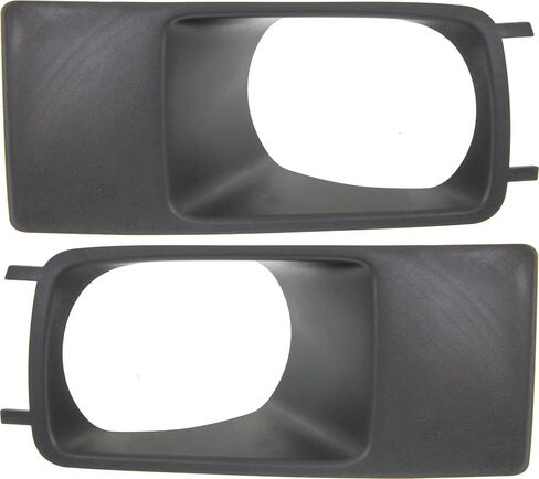 Garage-Pro Fog Light Trim SET Compatible with Dodge Magnum 2005-2007 Front, Driver and Passenger Side, Textured Black in Saudi Arabia