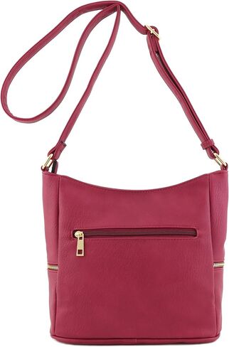 FashionPuzzle Lightweight Tassel Zipper Bucket Crossbody Bag in Saudi Arabia
