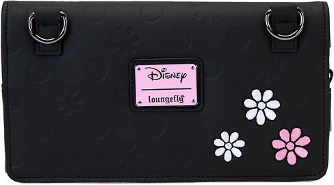 Loungefly Disney Minnie Floral Rock The Dots Clutch Crossbody Bag in Saudi Arabia