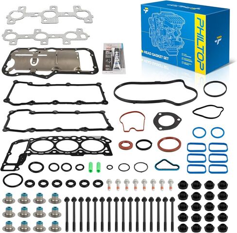 مجموعة حشية الرأس PHILTOP HS26423PT لـ Chrysle-r 300 2009-2020، تشالنجر 2009-2020، شاحن 2009-2020، دورانجو 2011-2020، Ram1500 2009-2020، كوماندر 2009-2010، جراند شيروكي 2009-2020 طقم جوانات 5.7 لتر in Saudi Arabia