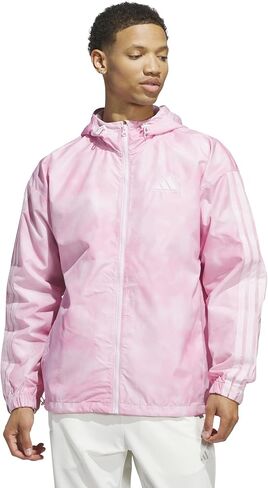 adidas Men's Essentials All Over Printed Woven Jacket in Saudi Arabia