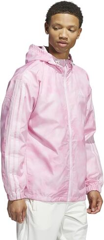 adidas Men's Essentials All Over Printed Woven Jacket in Saudi Arabia