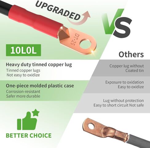Universal Golf Cart Battery Cable 36 '' & 38 '' لـ Golf Cart Car Car Ezgo وغيرها in Kuwait