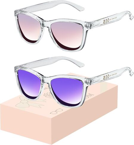 Trendy Polarized Sunglasses Women, Lightweight UV400 Polarized Glasses For Fishing Birthday Gift for Driving Beach in Saudi Arabia
