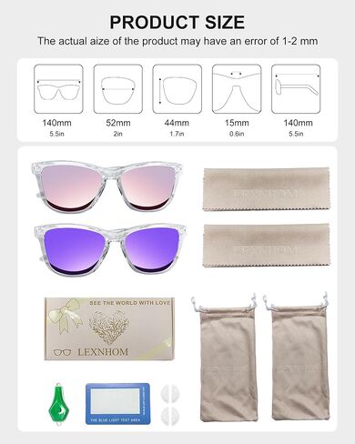 Trendy Polarized Sunglasses Women, Lightweight UV400 Polarized Glasses For Fishing Birthday Gift for Driving Beach in Saudi Arabia