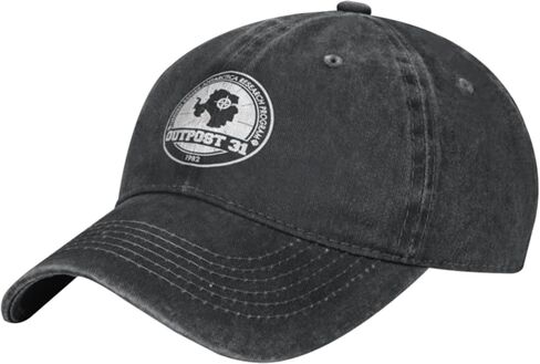 Outpost 31 Antarctica Research Denim Baseball Cap Hat Adjustable Cowboy Hat in Saudi Arabia