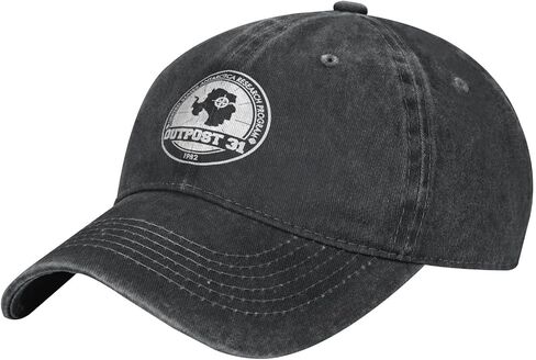 Outpost 31 Antarctica Research Denim Baseball Cap Hat Adjustable Cowboy Hat in Saudi Arabia