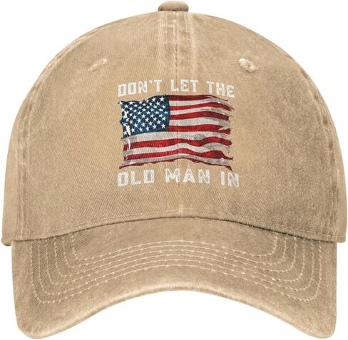 Old Man Hat Don't Let Old Man in Hat Men Dad Hats Adjustable Caps in Kuwait