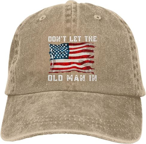 Old Man Hat Don't Let Old Man in Hat Men Dad Hats Adjustable Caps in Kuwait