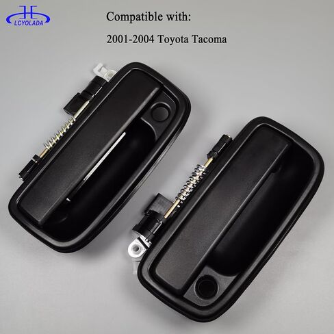 مقبض الباب الخارجي ومجموعة مقبض الباب الداخلي متوافقة مع 1995-2000 Toyota Tacoma، يستبدل #69220-35020، 69210-35020،6909035010 in Kuwait
