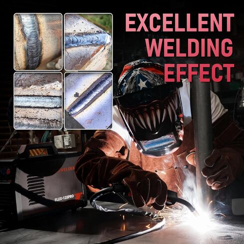 YESWELDER FLUX-135 MINI 135Amp MIG Welder,110V Flux Core Gasless Welder, Flux MIG/Lift TIG/Stick 3-in-1 Welding Machine in Kuwait
