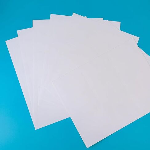Apostrophe Games Blank Stickers for Playing Cards - Print Your Playing Cards - 180 Labels Sticker Paper for Laser/Ink Jet Printers (3.35" x 2.36") 20 Sheets in Kuwait