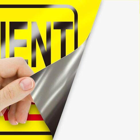 Custom Car Magnet for Business - Personalized Vehicle Magnet Signs for Cars, Trucks, Display - Any Size, Any Design - Standard or Reflective - Next Day Turnaround (Landscape) in Saudi Arabia
