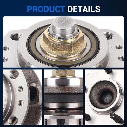 محامل العجلات الخلفية Autoround 512170 ومجموعة المحور متوافقة مع Dodge Caravan 2001-2007/ Grand Caravan 2001&2005، Chrysler Town & Country 2004-2007/ Voyager 2001-2003، 5 عروة غير ABS in Saudi Arabia