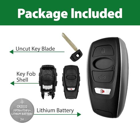 بديل لـ 2014 - 2020 Subaru Legacy Outback Forester BRZ Impreza XV Crosstrek WRX STI GNE 281451-5801 لوحة مفتاح Fob HYQ14AHC 315MHz 4D 4 أزرار in Saudi Arabia