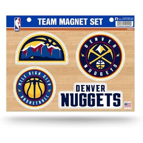 Rico Industries NBA Unisex Die Cut Team Magnet Set Sheet