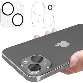 SRGAFIX 2-Pack HD Clear Rear Back Camera Lens Protector for iPhone 15/15 Plus - Ultimate Protection