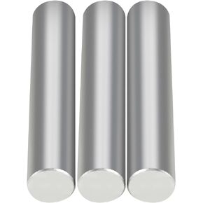 Qtcial 3 Pieces 99.99％ Magnesium Metal Rod, High Purity Mg Bar for Fire Starter, Survival Emergency, Sparks Accessory for Outdoor Travel Camping Hiking 3.5" Long x 0.63" Diameter (900mm x 16mm)