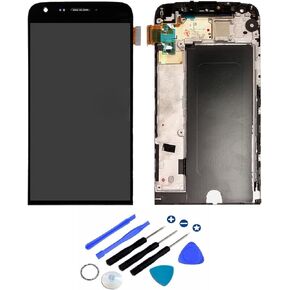 Eaglestar for LG G5 Replacement LCD Screen Digitizer and LCD Pre-Installed Full LCD Assembly with Frame for LG G5 H840 H850 H820 H831 VS987 LS992+Tools