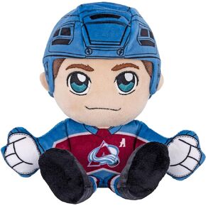Bleacher Creatures Colorado Avalanche Cale Makar 8" NHL Kuricha Sitting Plush - Soft Chibi Inspired NHL Superstar