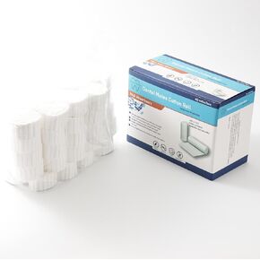 Ultra-Soft Dental Cotton Rolls Non-Sterile, Highly Absorbent, Nose Bleed Plugs, Small: 1.5" x 5/16" and Medium 1.5" x 3/8" 2,000 pcs/Box, Large 1 1/2" x 1/2" 450pcs/Box (1, Small: 1 1/2" x 5/16")