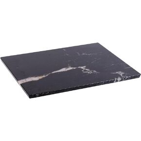 Koville Brazilian Natural Marble Cutting Board for Kitchen, 16x20inch Extra Large Hand Crafted Marble Slab for Cheese, Charcuterie, Pastry Board - Wedding Gift, House Warming Gift(Via Lactea)