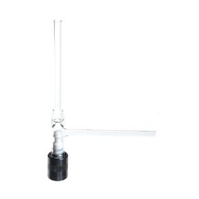 Wilmad LG-10286-102 HiVac Valve Right Angle PTFE Plug, 0-8 mm Bore Range
