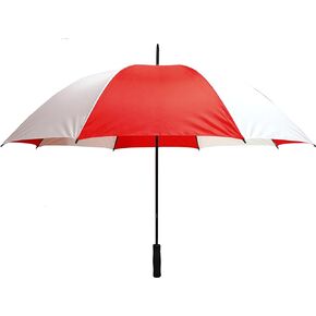 Rainbrella Golf Umbrella, 60", Red/White