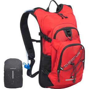 Everfun Hydration Backpack 18L with Water Bladder 2L/3L Hiking Water Backpack Women Men Hydration Pack Insulated Lightweight Day Hydropack with Storage for Hiking, Biking, Running, Festival in Saudi Arabia
