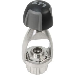 Atomic Din to Yoke Adapter for Stainless Regulators