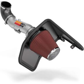 K&N Cold Air Intake Kit: Increase Acceleration & Engine Growl, Guaranteed to Increase Horsepower up to 16HP: Compatible with 3.6L, V6, 2012-2015 Chevy Camaro, 69-4523TP