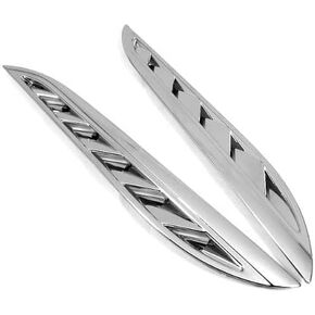 Ssrracing Chrome Air Intake Side Vent Cover For 2007-2011 Suzuki Grand Vitara