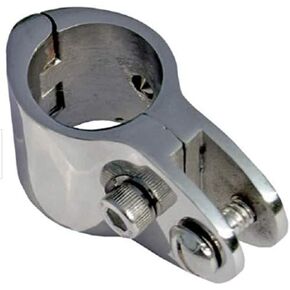 Marine Grade Stainless Steel Bimini Top Hinge - Rail Mount Hinged 3/4"