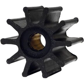 Jabsco 17937-0001-P, Neoprene, Drive Type 7, 10 Blade, 2-9/16 Diameter, 2 Width, 5/8 Shaft, Brass Insert
