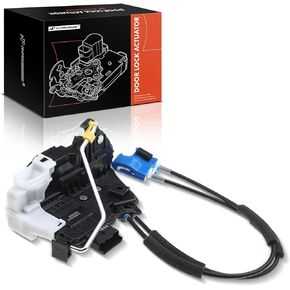 مشغل قفل مزلاج الباب الممتاز متوافق مع سيارات كيا - Forte 2011-2013 Hatchback، Forte 2010-2014 Sedan، Forte5 2012-2013 Hatchback - جانب السائق الأيسر الأمامي، استبدال # 813101M040