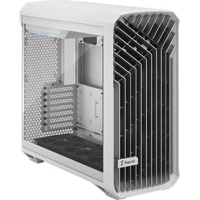 Fractal Design Torrent RGB White E-ATX Tempered Glass Window High-Airflow Mid Tower Computer Case